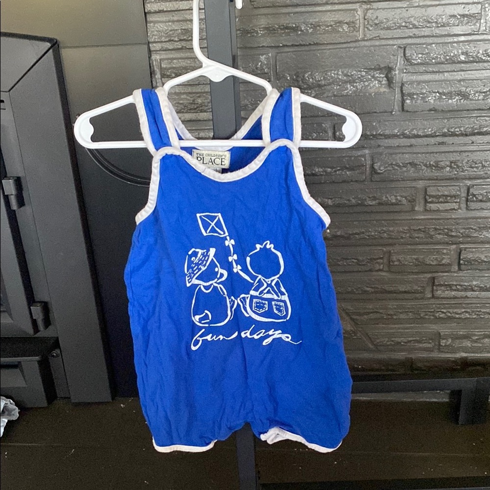Vintage children’s place cotton romper.